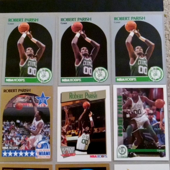 Lot of 26 Robert Parish Boston Celtics basketball cards - Picture 7 of 13